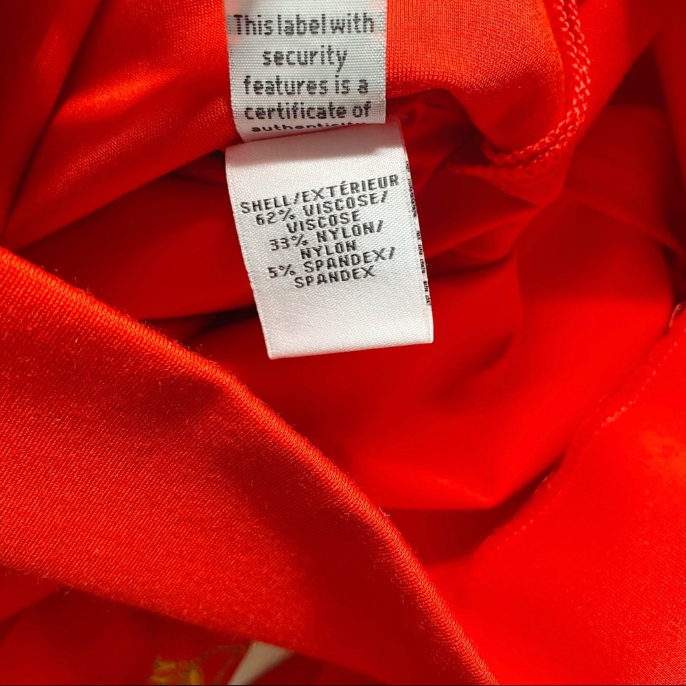 Diane von Furstenberg Evita sleeveless Sundried Tomato red dress size 6 - Picture 6 of 9
